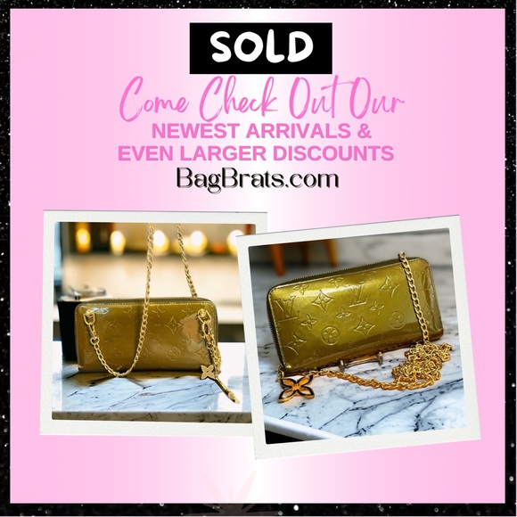 Louis Vuitton Handbags - SOLD - Louis Vuitton Rare Long zippy ON CHAIN